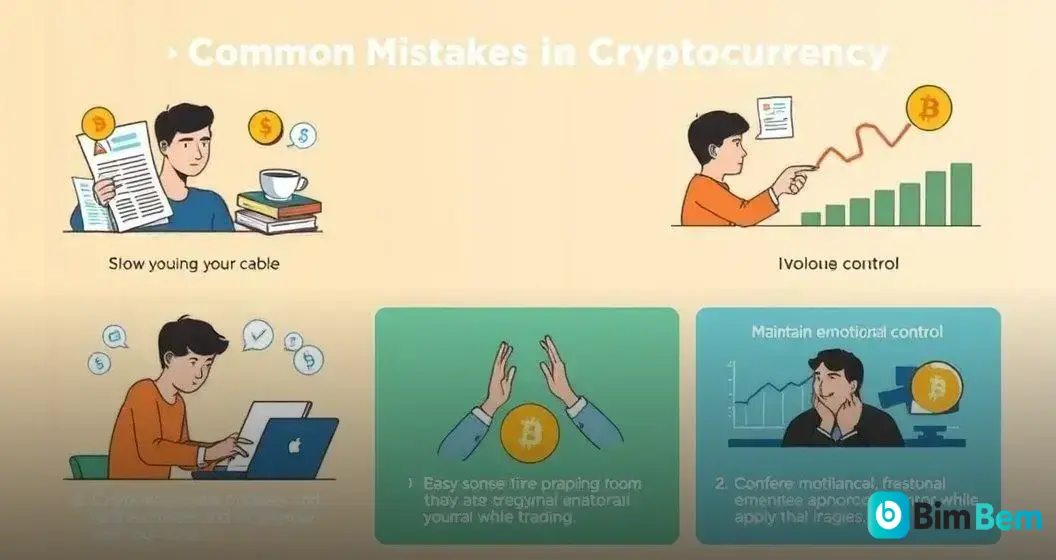 Errores comunes al invertir en criptomonedas Errores comunes al invertir en criptomonedas