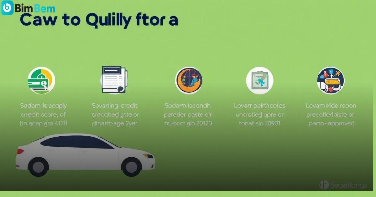 How to Qualify for Car Financing